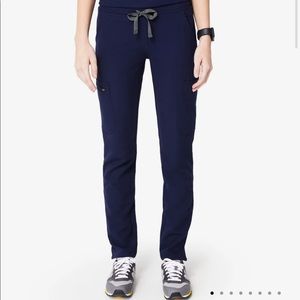 Figs Yola Skinny Scrub Pants. XS Navy